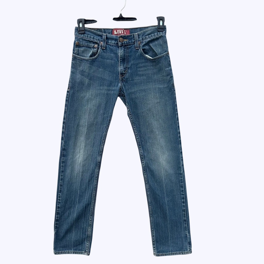 Levi's 511 Skinny Jeans Men's 28x28 Blue Medium Wash Slim Denim